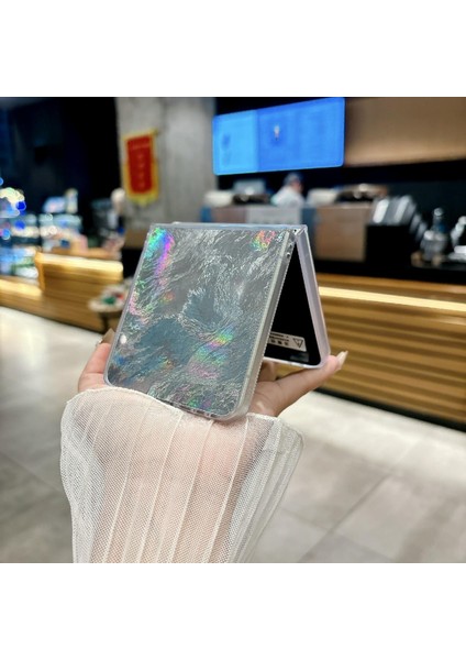 Samsung Galaxy Z Flip 7 5g Için Şeffaf Kenarlı Pc Kılıfı (Yurt Dışından) fırsatları