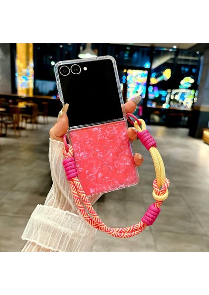 Samsung Galaxy Z Flip 7 5g Için Yan Tokalı Shl Dokulu Kılıf (Yurt Dışından) fırsatları