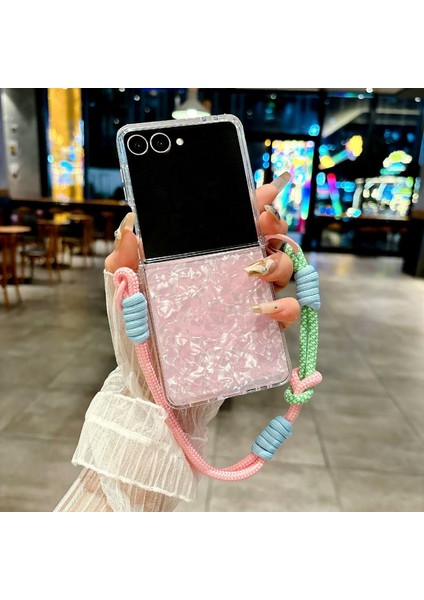 Samsung Galaxy Z Flip 7 5g Için Yan Tokalı Shl Dokulu Kılıf (Yurt Dışından) fırsatları