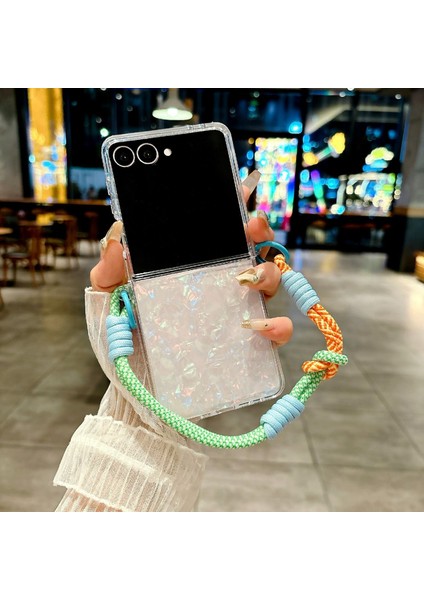 Samsung Galaxy Z Flip 7 5g Için Yan Tokalı Shl Dokulu Kılıf (Yurt Dışından) fırsatları