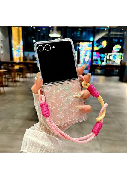 Samsung Galaxy Z Flip 7 5g Için Yan Tokalı Shl Dokulu Kılıf (Yurt Dışından) fırsatları