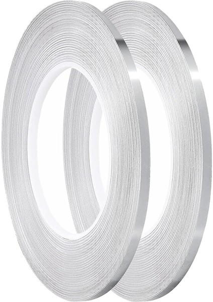 El Sanatları Şerit Bant,kendinden Yapışkanlı Ince Şerit Bant,(Gümüş) (Yurt Dışından)