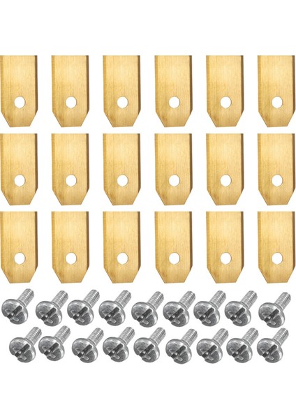 18PCS Paslanmazsteel Çim Biçme Makinesi Kesme Bıçakları Automower/gardena Çim Biçme Makinesi Bıçak Tamircilikleri Için Yedek Kit (Yurt Dışından)