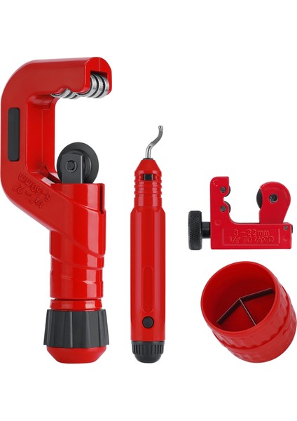 4 Parçalı Boru Kesici Seti, 1/4in Ila 2in Od Ağır Hizmet Tipi Bakır Boru Kesici, 1/8 Inç Ila 7/8in Mini Tüp Kesici, Çökme Aracı (Yurt Dışından)