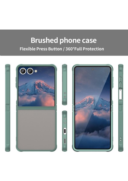 Samsung Galaxy Z Flip 7 5g Için Buzlu Pc + Tpu Telefon Kılıfı (Yurt Dışından) fiyatları