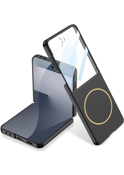 Samsung Galaxy Z Flip 7 5g Için Magsafe Katlanabilir Telefon Kılıfı (Yurt Dışından)