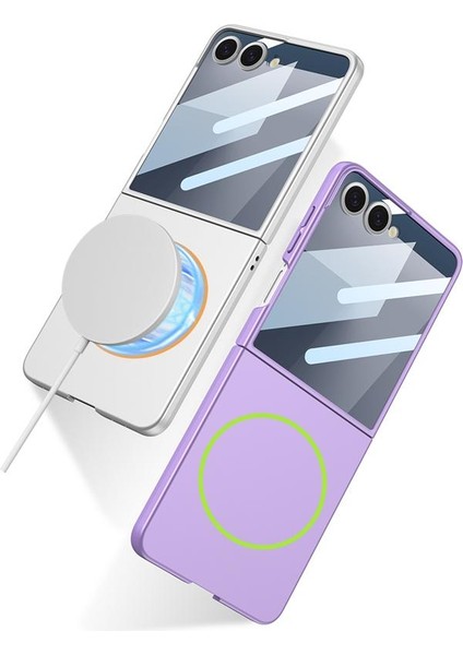 Samsung Galaxy Z Flip 7 5g Için Magsafe Katlanabilir Telefon Kılıfı (Yurt Dışından) modelleri