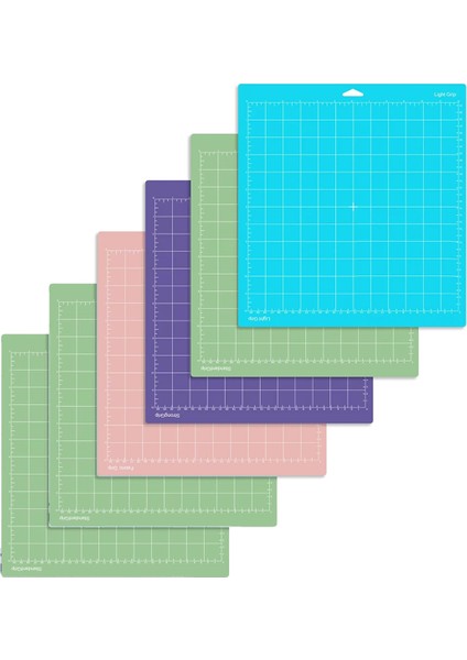 6pcs Kesme Paspası, Kesme Mat 12X12, Çeşitli Yapışkan Yapışkan Kesme Paspasları (Yurt Dışından)