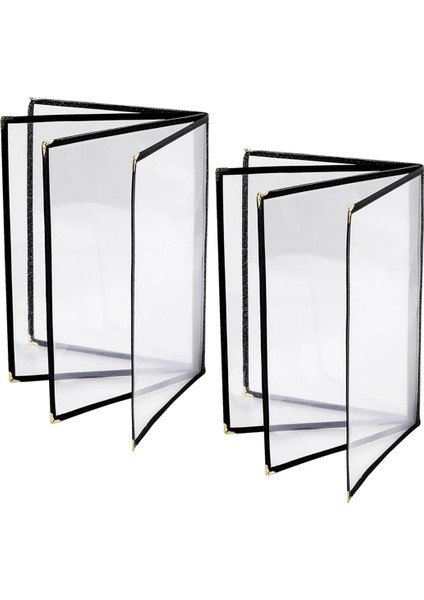 Menü Kapakları 8,5 x 11 Inç Restoran Menü Tutucu (Yurt Dışından)