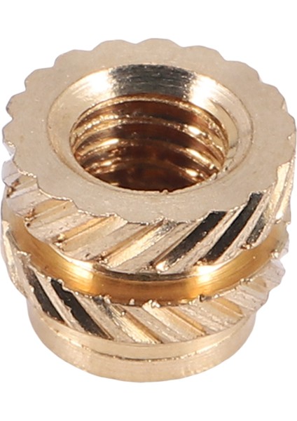 100PCS M3 Iplik Thipled Pirinç Dişli Isı Seti Isıya Dayanıklı Ekleme Somunu, M3X5X4, 3D Yazıcı Voron 2.4 Vb. (Yurt Dışından)