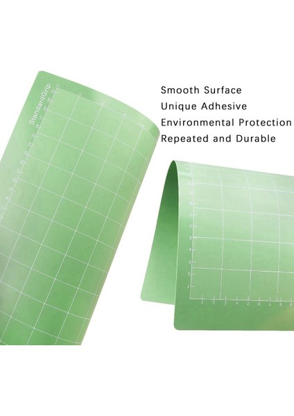 Cricut Için 8 Pack Kesme Mat 12X12 Inç Standart Giriş Yapıştırıcı Yapışkan Dayanıklı Mat Cricut Bir/air/air 2/maker&#39;ı Keşfedin (Yurt Dışından) fırsatları