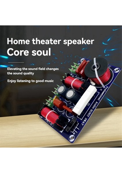 3 Pack Yüksek, Orta ve Düşük Hoparlör Retrofit Crossover 3 Yollu Ses Ayarlanabilir Frekans Bölücü Hifi Yüksek Sadakat Filtresi (Yurt Dışından) indirimleri
