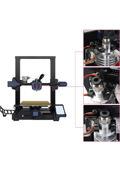 Anycubic Vyper 3D Yazıcı Yedek Parçaları Için Otomatik Tesviye Sıcaklık Montaj Bloğu Kiti Geliştirilmiş Baskı Doğruluğu (Yurt Dışından) fırsatları
