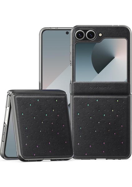 Samsung Galaxy Z Flip 7 Fe / Z Flip6 Için Yıldız Desenli Kılıf (Yurt Dışından)