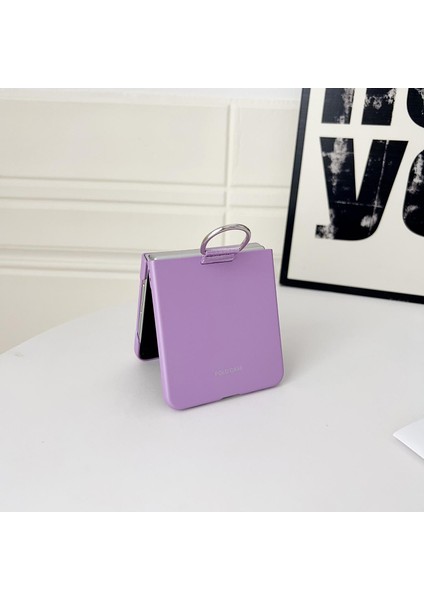 Samsung Galaxy Z Flip 7 5g Için Halka Tokalı Katlanır Telefon Kılıfı (Yurt Dışından) modelleri