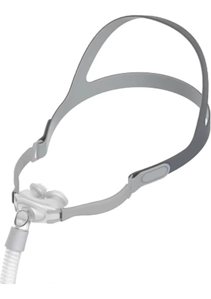 Cpap Nazal Yastık Maskesi Evrensel Pm1 Uyku Apnesi Nazal Maske Cpap ve S/m/l 3 Boyutlu Silikon Yastıklar (Yurt Dışından)