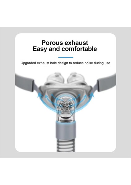 Cpap Nazal Yastık Maskesi Evrensel Pm1 Uyku Apnesi Nazal Maske Cpap ve S/m/l 3 Boyutlu Silikon Yastıklar (Yurt Dışından) modelleri