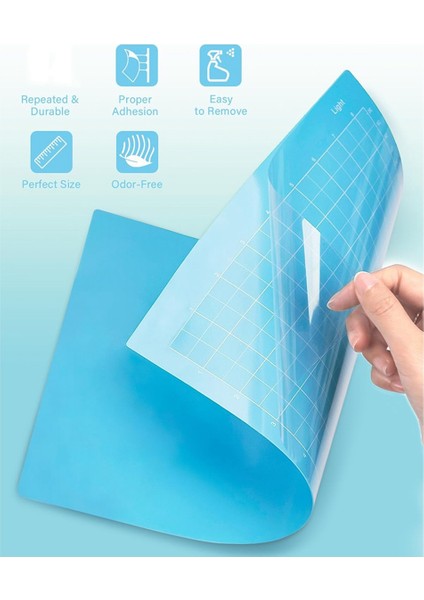 6 Adet Kesme Mat 8.5X12IN Cricut Için Joy Xtra 6 Paket Yeniden Kullanılabilir Yapışkan (Işık, Standart, Güçlü) Kavrama Kriket Kesme Paspasları (Yurt Dışından) modelleri