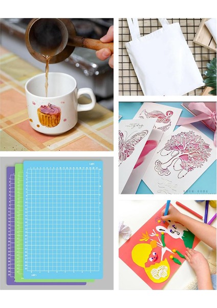 6 Adet Kesme Mat 8.5X12IN Cricut Için Joy Xtra 6 Paket Yeniden Kullanılabilir Yapışkan (Işık, Standart, Güçlü) Kavrama Kriket Kesme Paspasları (Yurt Dışından) fırsatları