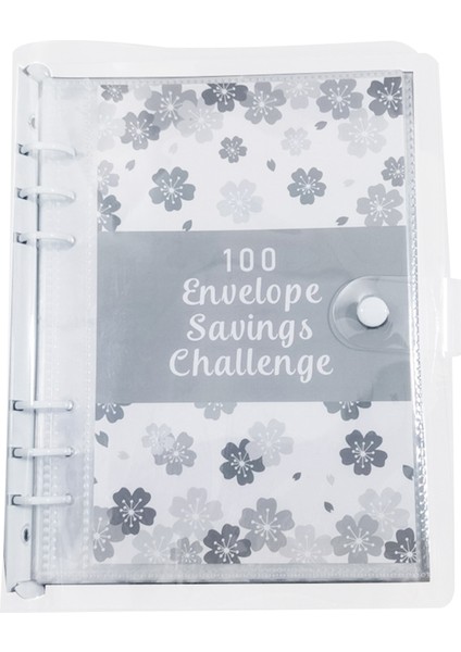 100 Zarf Mücadelesi Bütçe Planlaması Için Tasarruf Klasörü Beyaz (Yurt Dışından)