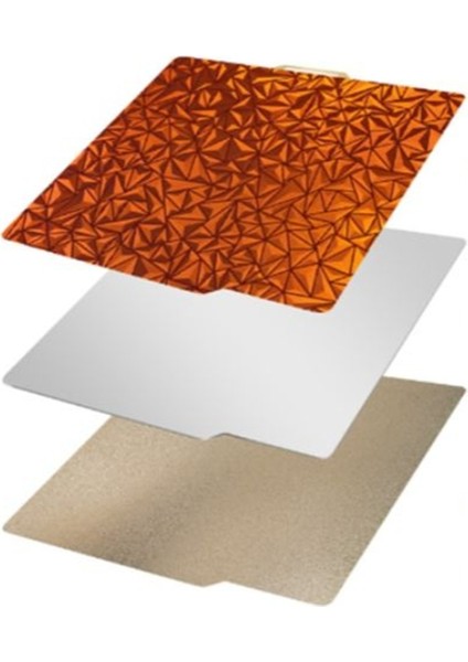 Bambu Lab X1 P1S Için P1P Yapım Plakası Peı ve Peo 257X257MM Sac Çift Taraflı Kaplama Isı Yatağı 3D Yazıcı Aksesuarları (Yurt Dışından)