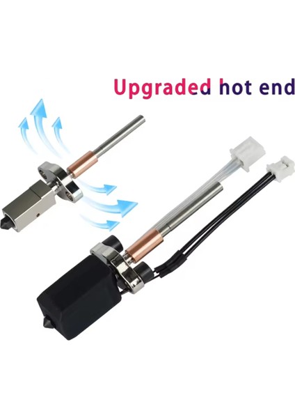 Kırktırma Için K1 K1C K1 Max Sıcak Son Yükseltilmiş V3.0 Hotend Yüksek Akış Hızı Yüksek Sertlik Boğaz Değiştirilebilir Nozul (Yurt Dışından) indirimleri