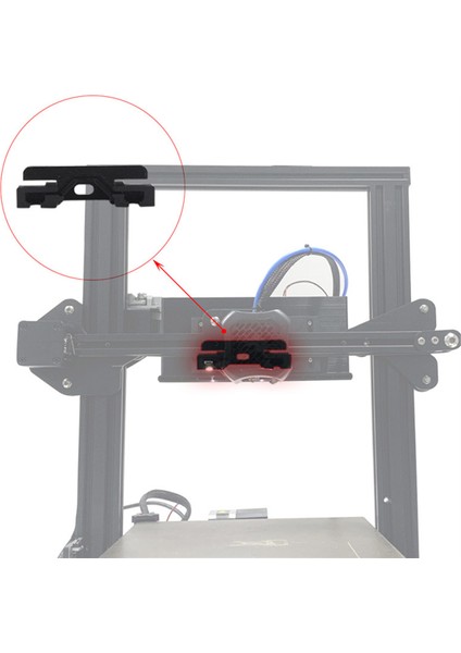 Hotend Nozul Aydınlatma 3D Yazıcı Aksesuarları 24 Voltaj LED 1600MM Hat Uzunluğu Ender-3 Ender-3 Pro Ender-3 V2 (Yurt Dışından) fiyatları