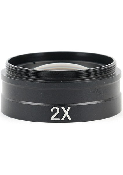 Profesyonel Monoküler Mikroskop Yardımcı Objektif Barlow Lens 2x 10A 120X 180X 300X Için 42MM&#39;YI Yükleyin (Yurt Dışından)