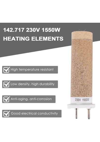 Sıcak Hava Aletinde Trıac St/trıac Için Yeni 142.717 230V 1550W Seramik Isıtma Elemanları (Yurt Dışından) indirimleri