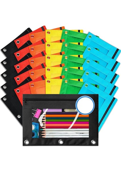 3 Halkalı Klasör Için Kalemlik, 30 Adet Toplu Kalemlik (Yurt Dışından)