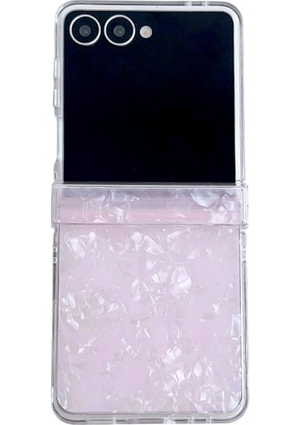 Samsung Galaxy Z Flip 7 5g Için Inci Desenli Shl Dokulu Kılıf (Yurt Dışından)