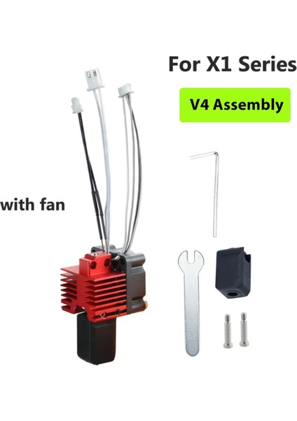 Bambu Lab X1 Serisi Hotend Kiti ile Nozul V4 Hotend Fan Isıtma (Yurt Dışından) fırsatları