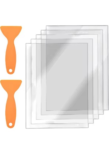 200X140X0.15MM Fep Film Sürüm Filmi 5pcs Elegoo Mars Sla Dlp 3D Yazıcı (Yurt Dışından)