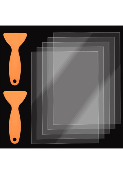 200X140X0.15MM Fep Film Sürüm Filmi 5pcs Elegoo Mars Sla Dlp 3D Yazıcı (Yurt Dışından) fiyatları