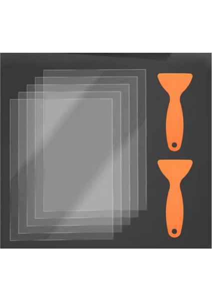 200X140X0.15MM Fep Film Sürüm Filmi 5pcs Elegoo Mars Sla Dlp 3D Yazıcı (Yurt Dışından) modelleri