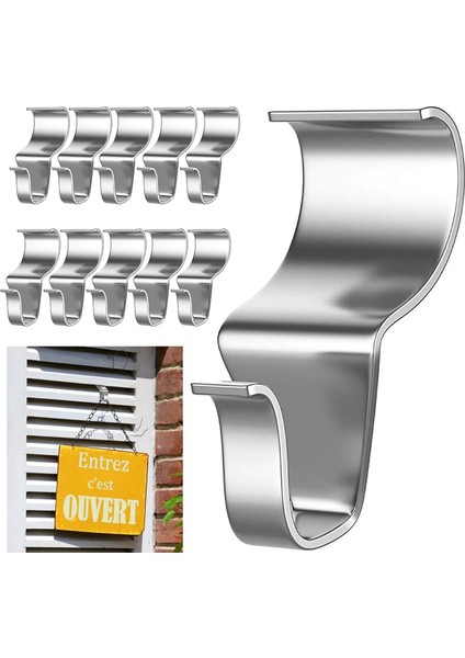 Açık Havada Asmak Için Vinil-Siding Kancaları, 50 Adet Siding Için Ağır Hizmet Kancalarını Yükseltin (Yurt Dışından) fiyatları