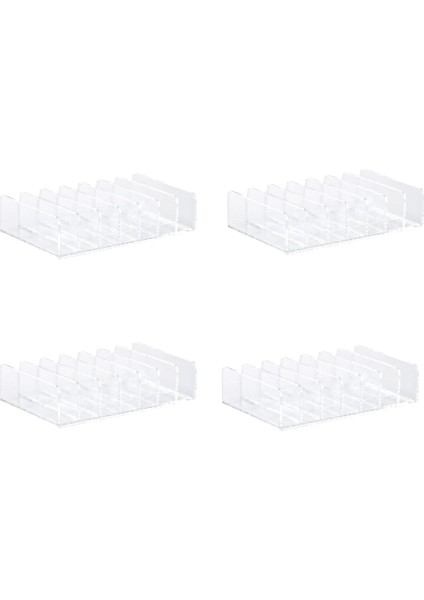 4'lü Paket Akrilik Para Düzenleyici Nakit Tepsileri (Yurt Dışından)