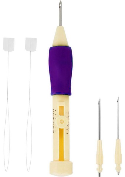 Yumruk Iğne, Nakış Iğnesi Yumruk, Orta Yumruk Iğnesi Için Beden Kalem Kiti Aleti, 3 Iğne Diy Zanaat ile Yonca (Yurt Dışından) fiyatları