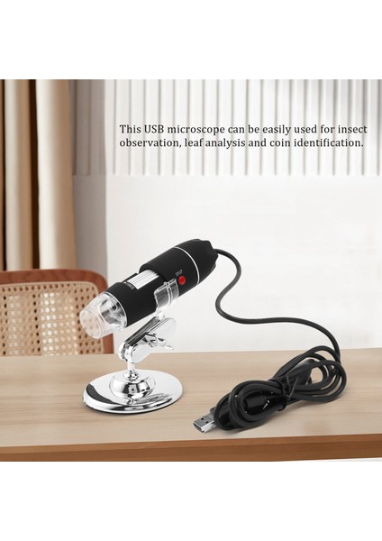 USB Dijital Mikroskop 40X-1000X Öğrenciler Için El Mikroskop Kamerası Mühendisler Biyoloji Mikrobiyolojik Gözlem (Yurt Dışından) indirimleri