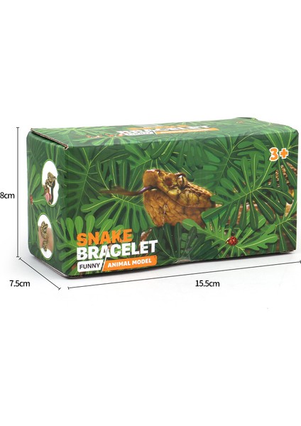 Çocuk Oyuncak Bileziği El Boyaması Simülasyon Yılan Şekli Havalı Piton Giyilebilir Dekorasyon (Yurt Dışından) fiyatları