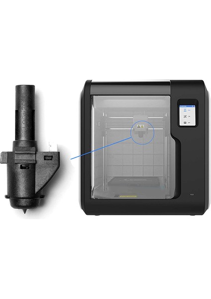 1pcs Nozul Montajı Hotend Kiti Flashforge Maceracı 3 3D Yazıcı Özel Bağlantı Noktaları Yedek Parçaları (Yurt Dışından) indirimleri