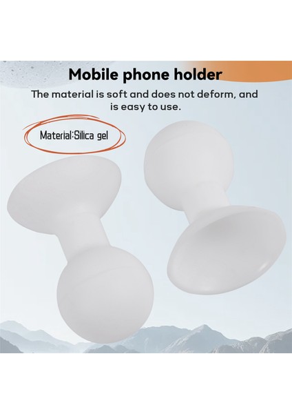 2pcs Cep Telefonu Emme Fincanı, Silikon Ekran Emme Topu, Tembel Masaüstü Vantuz Tutucu, Cep Telefonu Onarım Aracı (Yurt Dışından) indirimleri