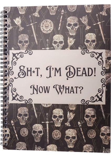 Komik -T I'm Dead End Of Life Planner, Rehberli Son Düzenlemeler (Yurt Dışından)
