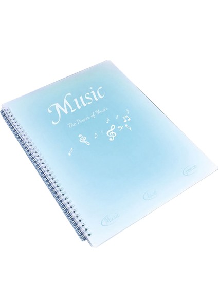 Nota Klasörü, 40 Sayfa, Koro Klasörü, Degrade Mavi (Yurt Dışından)