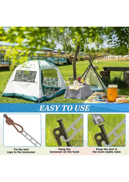 Guy Element, 25 Merdivenli Guy Element Paketi Tenteler Için, Kauçuk Kamp Guy Element, Kauçuk Gergin, Çadır Kauçuk (Yurt Dışından) indirimleri