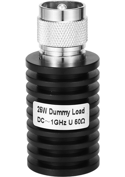 1 Pcs Rf Koaksiyel 25W U Tarzı Uhf PL259 M Erkek Konnektörü 50 Ohm Dc-1ghz Kukla Yük Fişi (Yurt Dışından) fiyatları