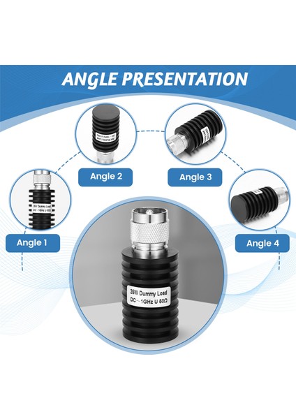 1 Pcs Rf Koaksiyel 25W U Tarzı Uhf PL259 M Erkek Konnektörü 50 Ohm Dc-1ghz Kukla Yük Fişi (Yurt Dışından) indirimleri
