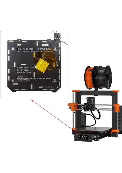 Prusa Mk4 Için Isı Tebri Termistör Seti Prusa Mk4 Yatabı Için Yüksek Kalite 3D Yazıcı Parçaları (Yurt Dışından) fırsatları
