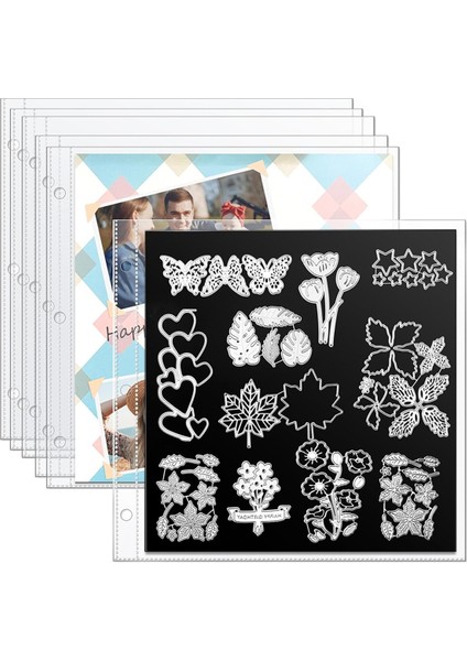 Scrapbooking ve Kart Yapımı Için Scrapbook Sayfa Koruyucuları (Yurt Dışından)