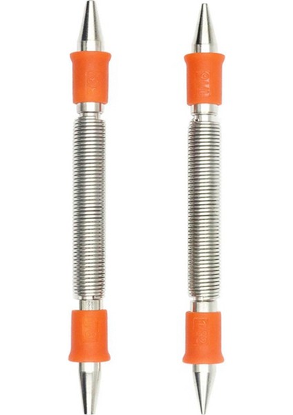 2 Adet Yaylı Alet 1/32 Inç, 1/16 Inç, 3/32 Inç, 1/8 Inç Ahşap Için Çivi Delme Aleti (Yurt Dışından)